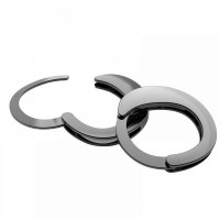 Наручники Розбірні Premium Metal Romfun, Black