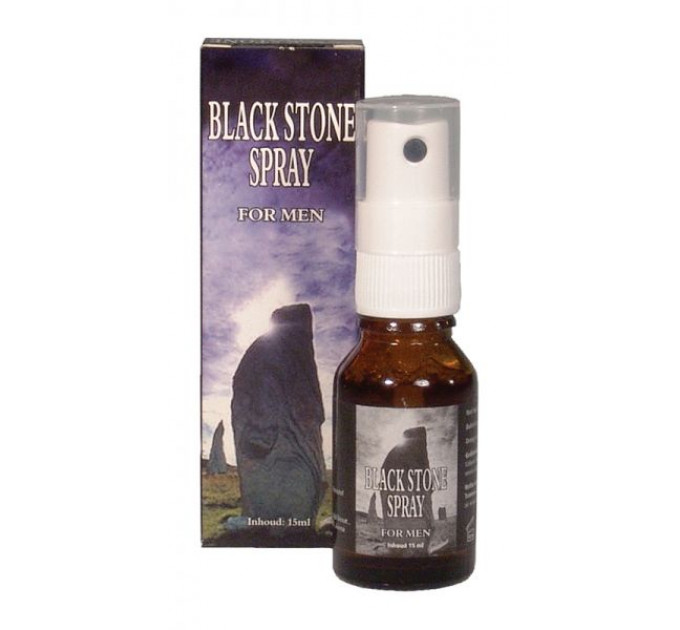 Спрей пролонгатор BLACK STONE SPRAY, 15 мл