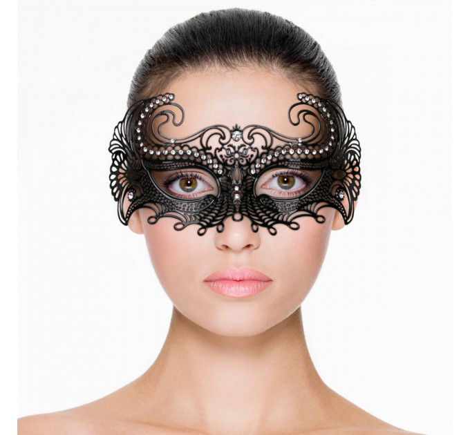 Маска металева чорна Easytoys Venetiaans Masker