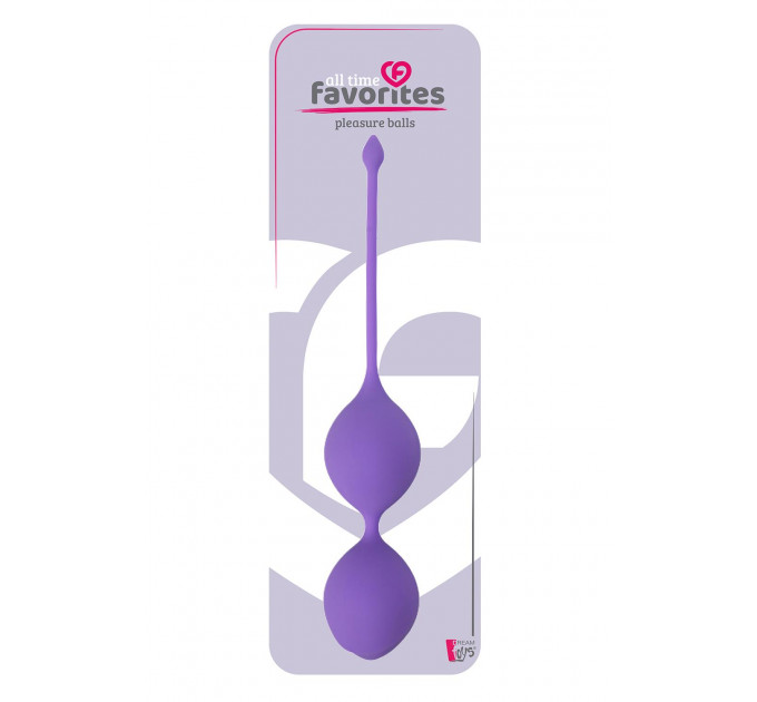 Вагинальные шарики SEE YOU IN BLOOM DUO BALLS 29MM PURPLE