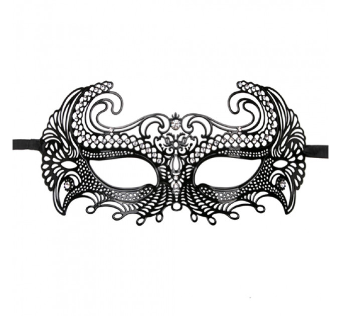 Маска металева чорна Easytoys Venetiaans Masker