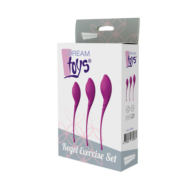 Шарики вагинальные PLEASURE BALLS & EGGS KEGEL EXERCISE SET