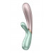 T360177 подвійний смарт вібратор з функцією нагріву Satisfyer Hot lover green, Рожевий