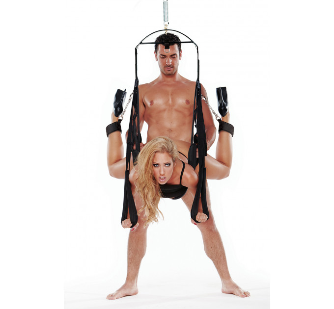 Качели для секса WHIPSMART BONDAGE PLEASURE SWING BLACK