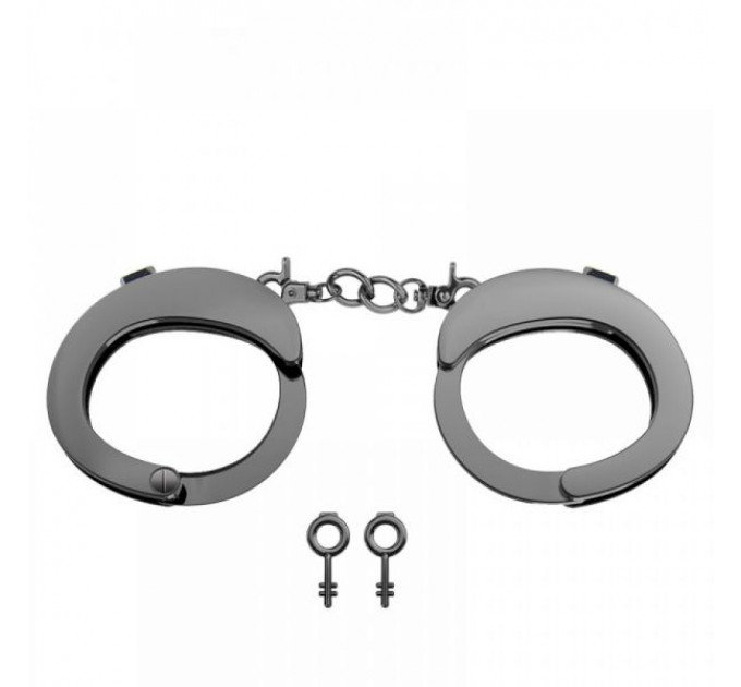 Наручники Разборные Premium Metal Romfun, Black