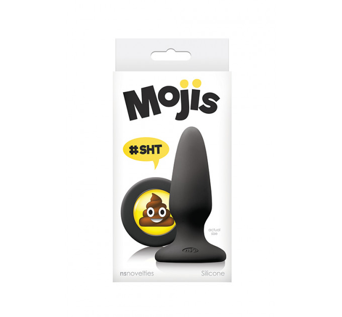 Анальная пробка NS Novelties MOJIS SHT MEDIUM BLACK