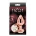 Анальний плаг NS Novelties REAR ASSETS ROSE MEDIUM WHITE