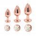 Анальний плаг NS Novelties REAR ASSETS ROSE MEDIUM WHITE