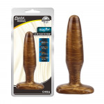Анальная пробка золотая Chisa Dark Muscle Hiney Rod M