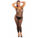 БОДИ ANIMAL CROTCHLESS BODYSTOCKING BLACK, XL/2XL