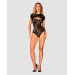 Боди Obsessive Peonesia teddy S/M