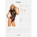 Боди Obsessive Peonesia teddy S/M