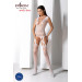 Бодистокинг ажурный с открытым доступом Passion BS099 white