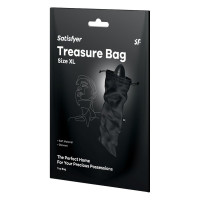 Чохол для зберігання секс-девайсів Satisfyer Treasure Bag, чорний, XL