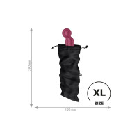 Чохол для зберігання секс-девайсів Satisfyer Treasure Bag, чорний, XL