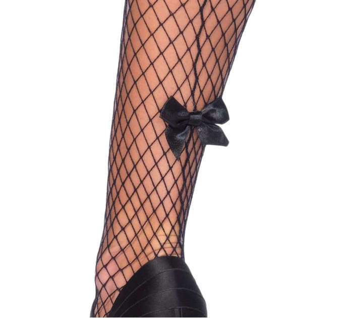 Чулки с подвязками с задним швом Backseam Garterbelt Stockings O/S Leg Avenue