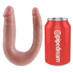 Двойной фаллоимитатор Pipedream King Cock Small Double Trouble - Flesh