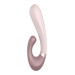 Подвійний смарт вібратор із функцією нагріву Satisfyer Heat Wave Connect App Mauve