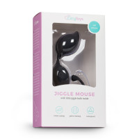 Вагінальні кульки Easytoys, силіконові, чорні, 20 х 3 см