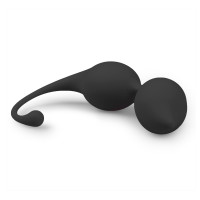 Вагінальні кульки Easytoys, силіконові, чорні, 20 х 3 см