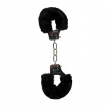 Наручники EASYTOYS Furry Handcuffs - Black