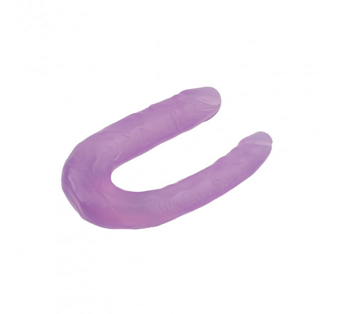 Фаллоимитатор двойной Chisa Hi-Rubber 13 Inch Dildo, фиолетовый