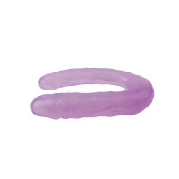 Фаллоимитатор двойной Chisa Hi-Rubber 13 Inch Dildo, фиолетовый