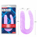 Фаллоимитатор двойной Chisa Hi-Rubber 13 Inch Dildo, фиолетовый