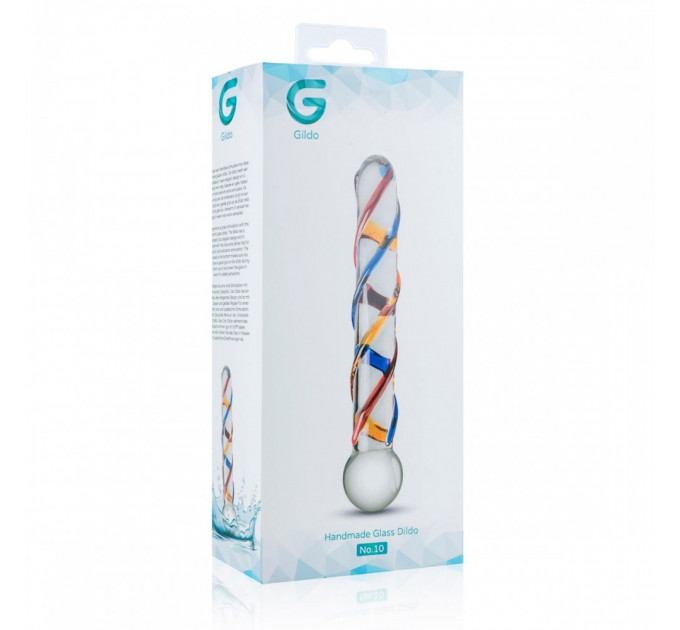 Фалоиммитатор стекло Glass Dildo No.10