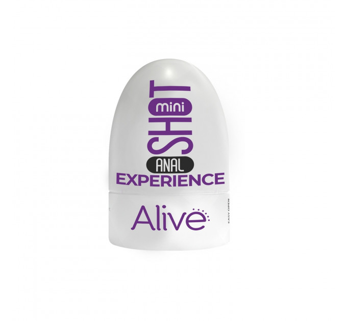 Кишеньковий мастурбатор у вигляді ануса Alive Mini Shot Experience бежевий