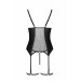 Корсет и стринги черный S/M BETH CORSET - Passion