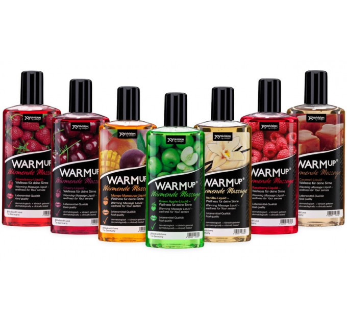 Масло для массажа согревающее и съедобное WARMup Caramel 150ml