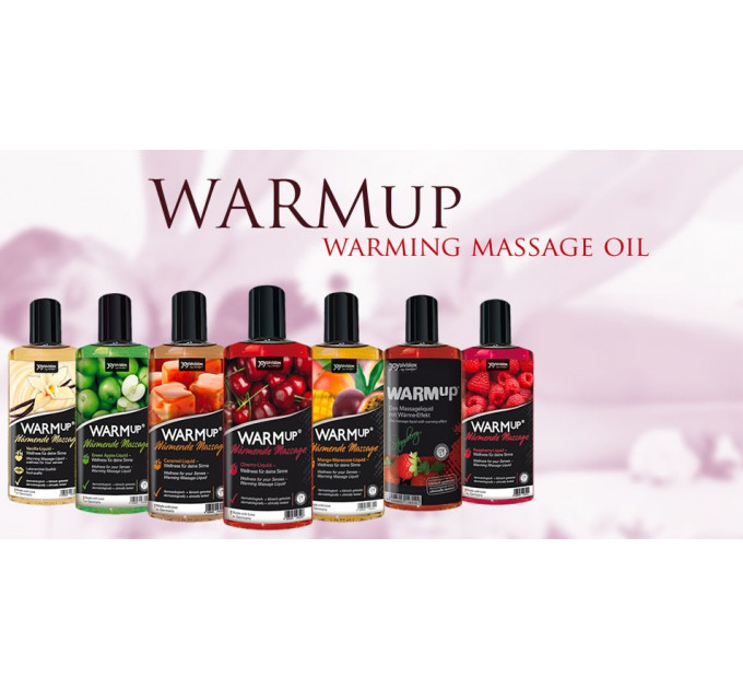 Масло для массажа согревающее и съедобное WARMup Caramel 150ml