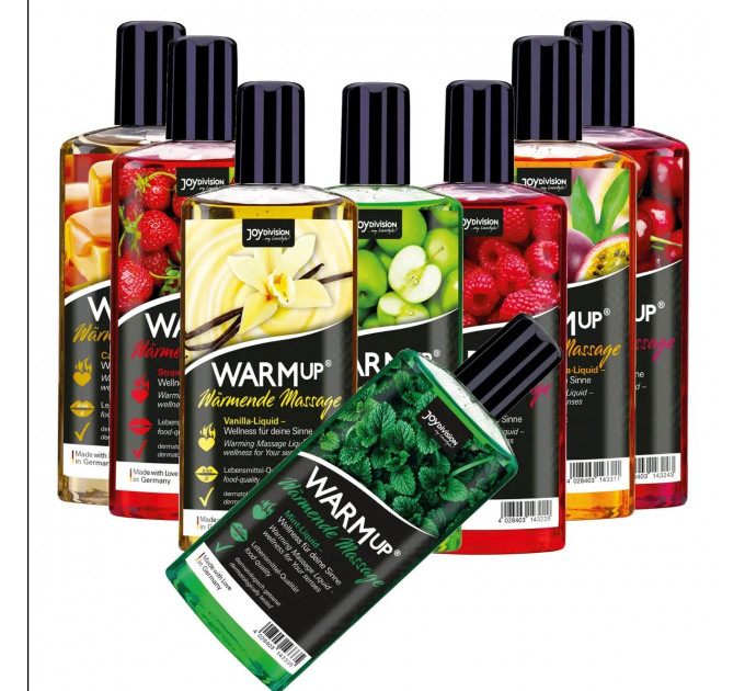 Масло для массажа согревающее и съедобное WARMup Caramel 150ml