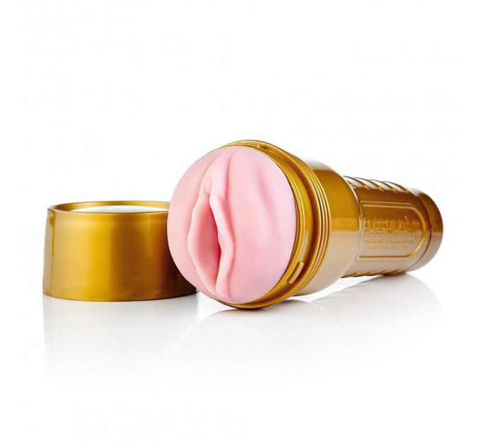 Мастурбатор вагина в колбе Fleshlight Pink Lady Stamina Training Unit, киберкожа, рельефный
