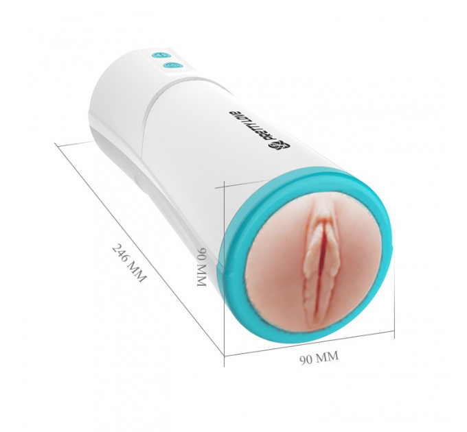 Мастурбатор автоматический с поступательными движениями Aby Vagina Masturbator Flesh Tube