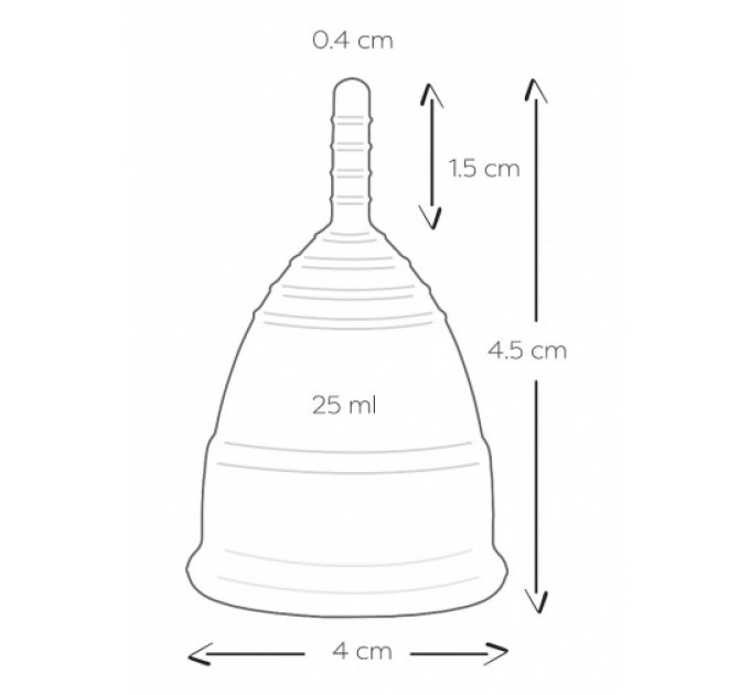 Менструальные чаши Mae B Menstrual Cups Size S - Pink