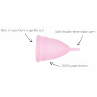 Менструальні чаші Mae B Menstrual Cups Size S - Pink