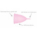 Менструальные чаши Mae B Menstrual Cups Size S - Pink