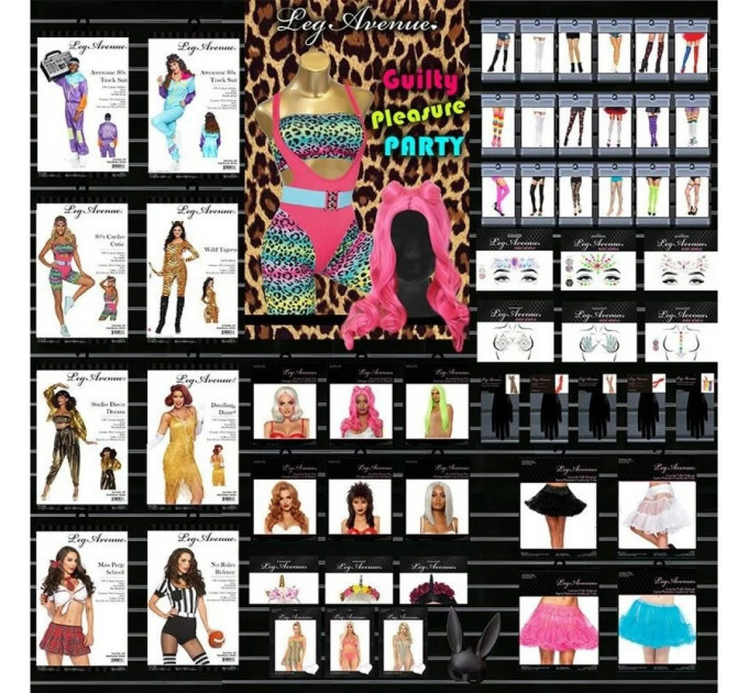 Офіцерський капелюх Festival Officer Hat від Rhinestone Leg Avenue, чорний