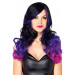 Парик Leg Avenue Allure Multi Color Black/Purple