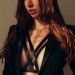 Портупея Bijoux Indiscrets MAZE - Halter Bra Harness Black