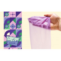 Серветка для орального сексу One Grape Satin Latex Dams зі смаком винограду, 1 шт.
