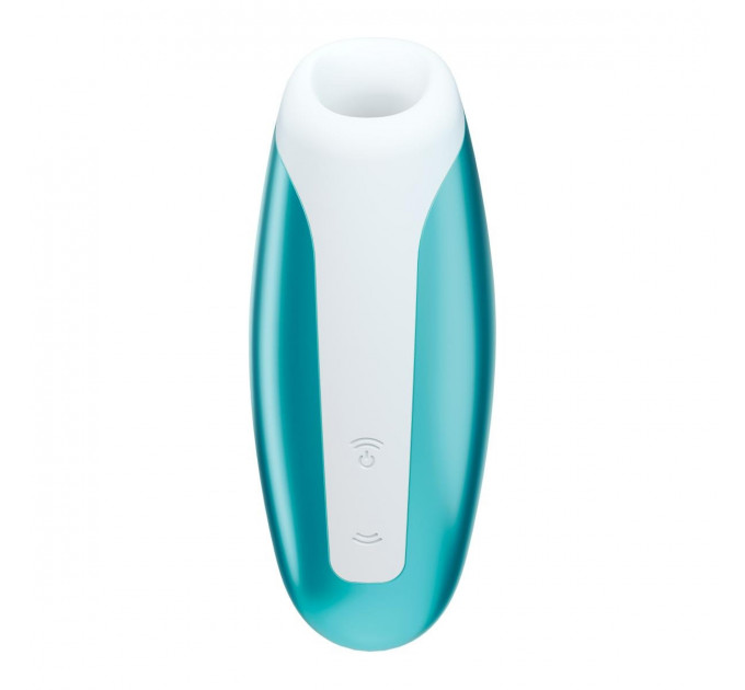Вакуумный клиторальный стимулятор Satisfyer Love Breeze Sucking, голубой