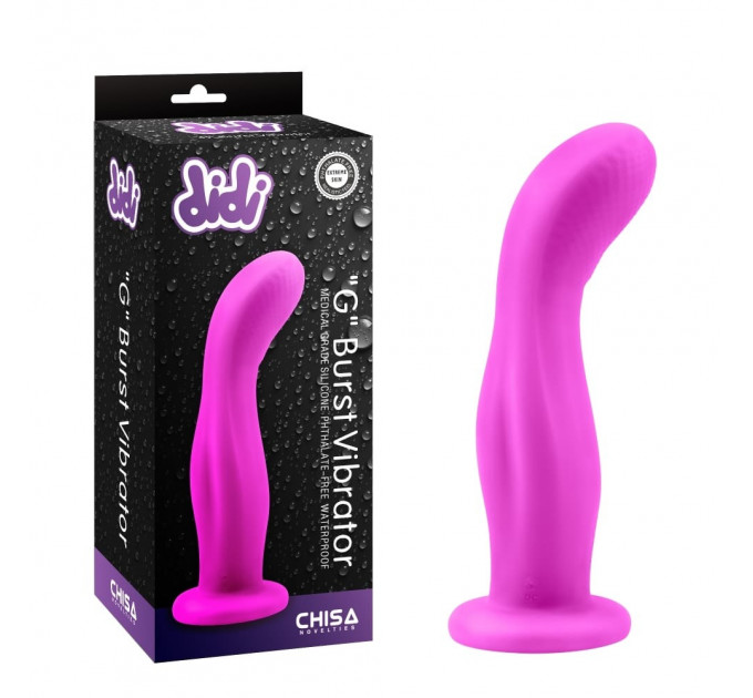 Вибратор для G-точки Chisa DiDi G Burst Vibrator, цвет фуксия