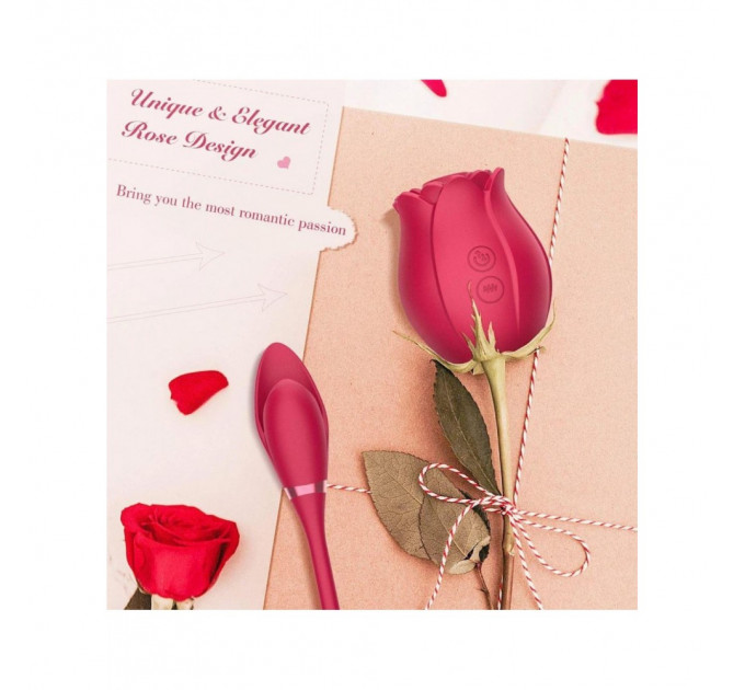 Двойной Вибратор Boss Series Miss Coyness ROSE