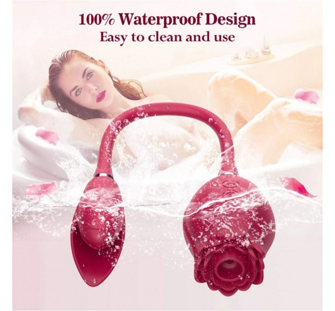 Двойной Вибратор Boss Series Miss Coyness ROSE
