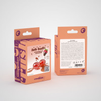 Вибухові кульки зі смаком полуниці та шоколаду Balls lub strawberry&chocolate