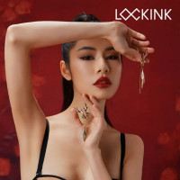 Затискачі для сосків у вигляді оленів Sevanda Lockin Stag Clamps, з підвісками, металеві, золоті