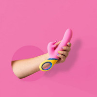 Вібратор Дельфін з обертовою головкою Copy Dolphin Vibrator PMV20
